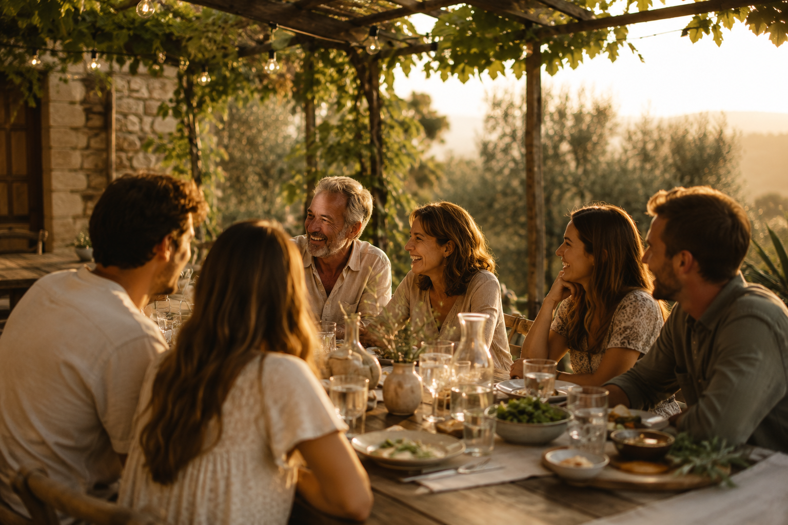 Christian engaged couple surrounded by mentors and friends, building a Christ-centered marriage through faith-filled community and encouragement.